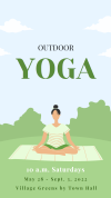 yoga in the park