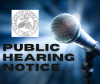 Public hearing notice