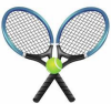 tennis racquets and ball